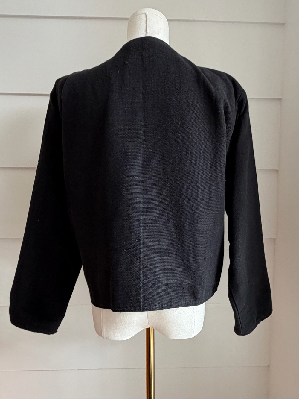 Vintage Guatemalan Embroidered Cropped Folk Jacket size M - Picture 3 of 5